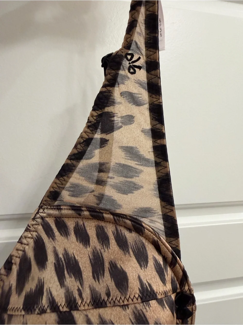 Vintage 2003 Victoria's Secret Leopard Mesh Underwire Bra 36C
